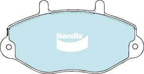 BENDIX DB1317 GCT - Тормозные колодки, дисковые, комплект autodnr.net