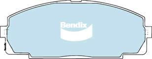 BENDIX DB1328 HD - Тормозные колодки, дисковые, комплект autodnr.net