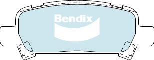 BENDIX DB1379 GCT - Тормозные колодки, дисковые, комплект autodnr.net