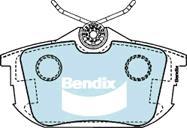 BENDIX DB1382 GCT - Тормозные колодки, дисковые, комплект autodnr.net