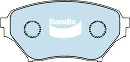 BENDIX DB1386 GCT - Тормозные колодки, дисковые, комплект autodnr.net