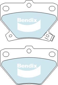 BENDIX DB1429 GCT - Тормозные колодки, дисковые, комплект autodnr.net