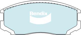 BENDIX DB1435 MKT - Тормозные колодки, дисковые, комплект autodnr.net