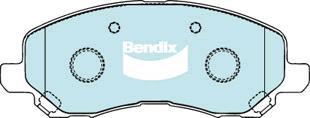 BENDIX DB1441 4WD - Тормозные колодки, дисковые, комплект autodnr.net