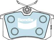 BENDIX DB1449 GCT - Тормозные колодки, дисковые, комплект autodnr.net