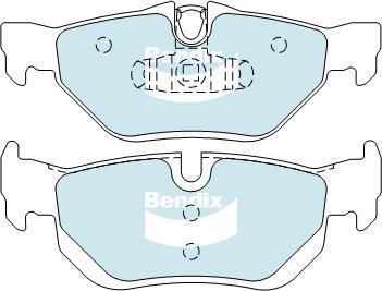 BENDIX DB1858 EURO+ - Тормозные колодки, дисковые, комплект autodnr.net