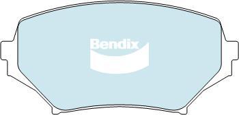 BENDIX DB2063 MKT - Тормозные колодки, дисковые, комплект autodnr.net