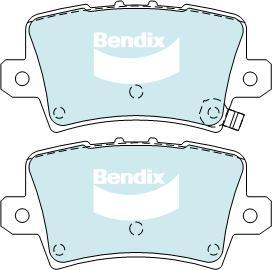 BENDIX DB2177 MKT - Тормозные колодки, дисковые, комплект avtokuzovplus.com.ua