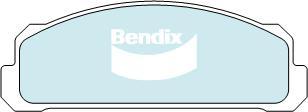 BENDIX DB21 GCT - Тормозные колодки, дисковые, комплект autodnr.net