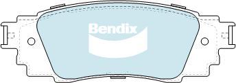 BENDIX DB2469 GCT - Тормозные колодки, дисковые, комплект autodnr.net