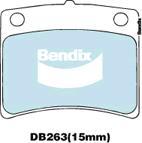 BENDIX DB263 GCT - Гальмівні колодки, дискові гальма autocars.com.ua