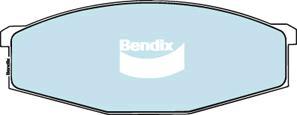 BENDIX DB321 4WD - Тормозные колодки, дисковые, комплект autodnr.net