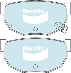 BENDIX DB325 GCT - Тормозные колодки, дисковые, комплект autodnr.net