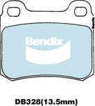 BENDIX DB328 GCT - Тормозные колодки, дисковые, комплект autodnr.net