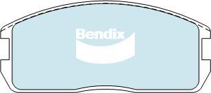 BENDIX DB357 GCT - Тормозные колодки, дисковые, комплект autodnr.net