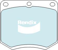 BENDIX DB625 GCT - Тормозные колодки, дисковые, комплект autodnr.net