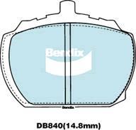 BENDIX DB840 GCT - Гальмівні колодки, дискові гальма autocars.com.ua