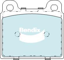 BENDIX DB84 GCT - Тормозные колодки, дисковые, комплект autodnr.net