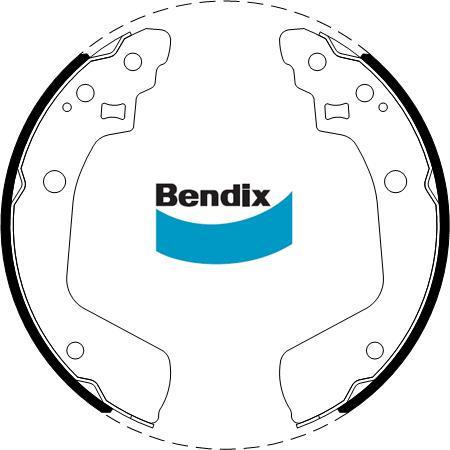 BENDIX DS9808 - Комплект гальм, барабанний механізм autocars.com.ua