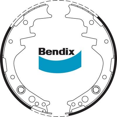 Bendix-AU BS1371 - Комплект гальм, барабанний механізм autocars.com.ua