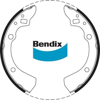 Bendix-AU BS1394 - Комплект гальм, барабанний механізм autocars.com.ua