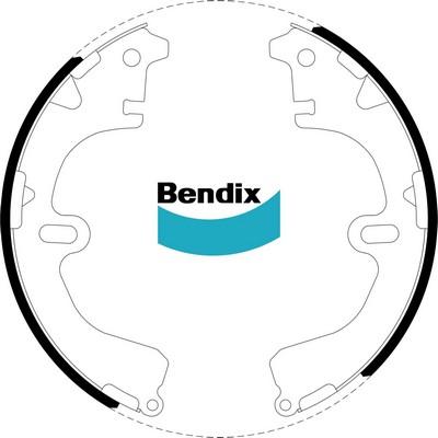 Bendix-AU BS1490 - Комплект гальм, барабанний механізм autocars.com.ua