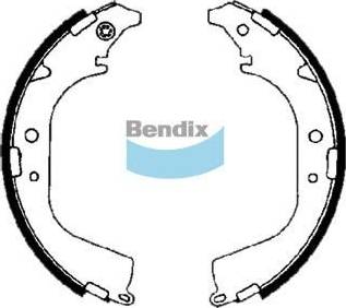 Bendix-AU BS1647 - Комплект гальм, барабанний механізм autocars.com.ua