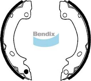 Bendix-AU BS1679 - Комплект гальм, барабанний механізм autocars.com.ua