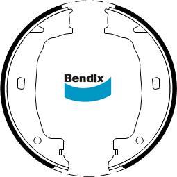 Bendix-AU BS5103 - Комплект гальм, ручник, парковка autocars.com.ua