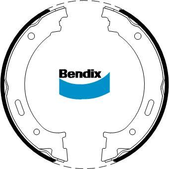 Bendix-AU BS5254 - Комплект гальм, ручник, парковка autocars.com.ua