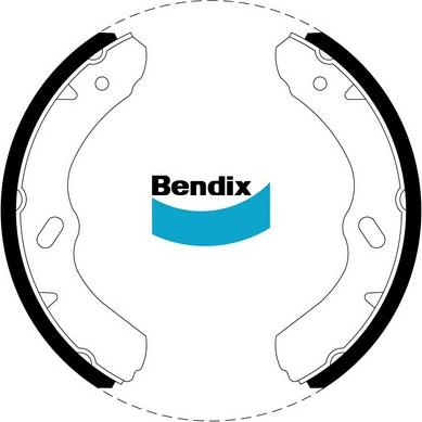 Bendix-AU CBS5015 - Комплект гальм, барабанний механізм autocars.com.ua