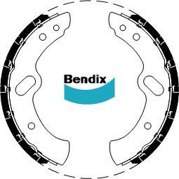 Bendix-AU CBS5069 - Комплект гальм, барабанний механізм autocars.com.ua