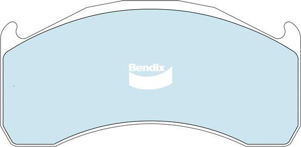 Bendix-AU CVP039 PT - Гальмівні колодки, дискові гальма autocars.com.ua