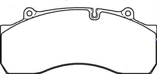 Bendix-AU CVP089 PTHD - Гальмівні колодки, дискові гальма autocars.com.ua