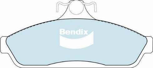 Bendix-AU DB1085 SRT - Гальмівні колодки, дискові гальма autocars.com.ua