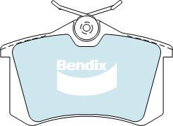 Bendix-AU DB1192 EURO+ - Гальмівні колодки, дискові гальма autocars.com.ua