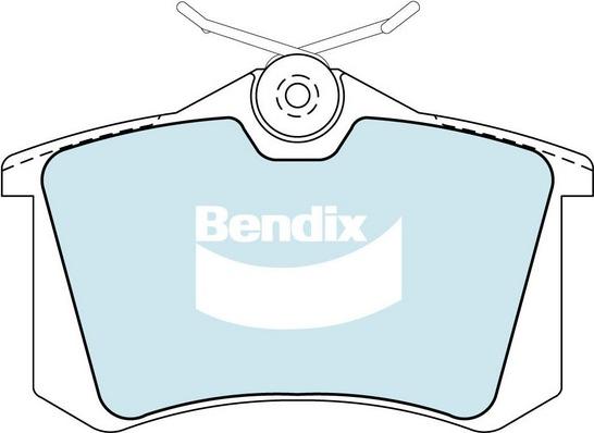 Bendix-AU DB1192 GCT - Тормозные колодки, дисковые, комплект autodnr.net
