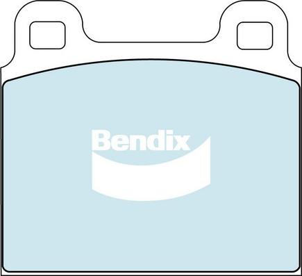 Bendix-AU DB11 GCT - Гальмівні колодки, дискові гальма autocars.com.ua