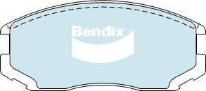 Bendix-AU DB1277 GCT - Гальмівні колодки, дискові гальма autocars.com.ua