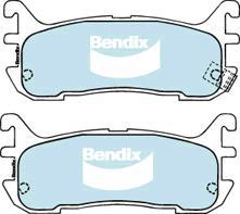 Bendix-AU DB1283 GCT - Тормозные колодки, дисковые, комплект autodnr.net