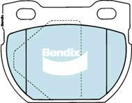 Bendix-AU DB1306 -4WD - Гальмівні колодки, дискові гальма autocars.com.ua