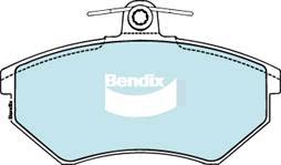 Bendix-AU DB1310 EURO+ - Гальмівні колодки, дискові гальма autocars.com.ua