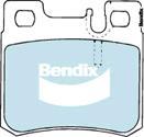 Bendix-AU DB1321 EURO+ - Тормозные колодки, дисковые, комплект autodnr.net