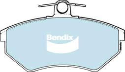 Bendix-AU DB1325 EURO+ - Тормозные колодки, дисковые, комплект autodnr.net