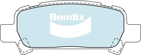 Bendix-AU DB1379 ULT - Гальмівні колодки, дискові гальма autocars.com.ua