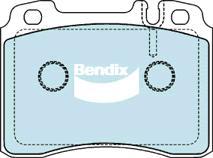 Bendix-AU DB1394 EURO+ - Тормозные колодки, дисковые, комплект autodnr.net