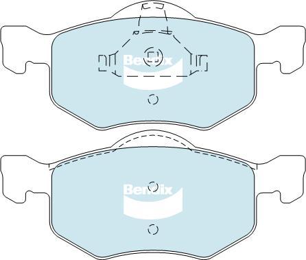 Bendix-AU DB1426 -4WD - Гальмівні колодки, дискові гальма autocars.com.ua