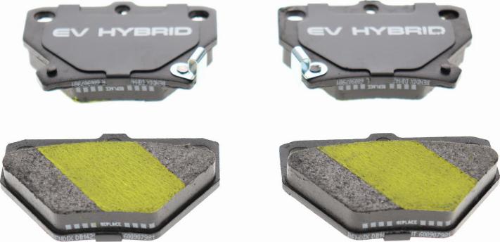 Bendix-AU DB1429 EV - Гальмівні колодки, дискові гальма autocars.com.ua