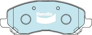 Bendix-AU DB1441 GCT - Гальмівні колодки, дискові гальма autocars.com.ua