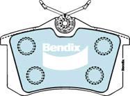 Bendix-AU DB1449 EURO+ - Тормозные колодки, дисковые, комплект autodnr.net